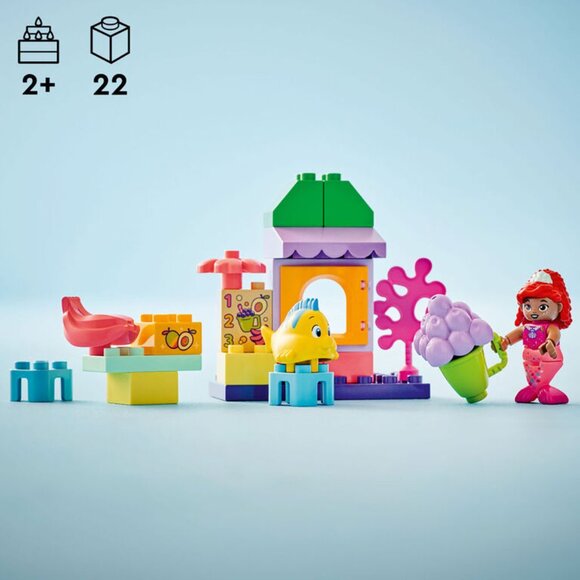 3/$55❤️LEGO DUPLO 10420 Ariel and Flounder's Café Stand Pre-School Building Toy - Picture 9 of 15
